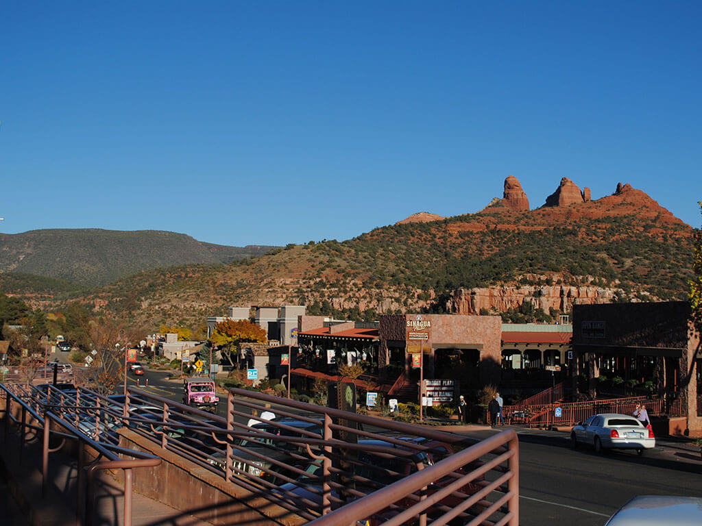 Sedona, AZ street view from Uptown View Villas
