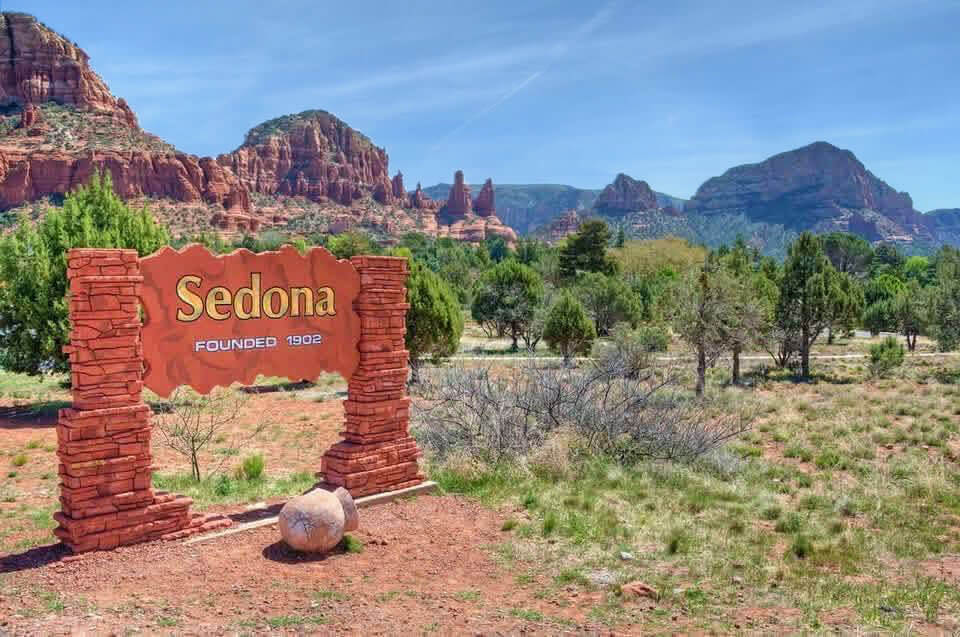 Sedona Founded 1902 sign
